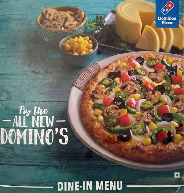 Domino's Pizza menu 