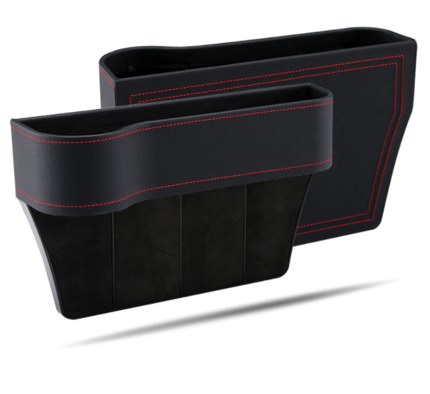 Organisateur de voiture PU pour comble-lacune de siège Rangement latéral pour portefeuille téléphone pièces cigarettes clés cartes accessoires auto