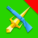 Cover Image of Скачать Origami Weapons Guide: How To Make Paper Crafts 1.5 APK