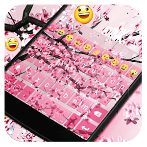 Pink Samuume Keyboard -Emoji logo
