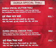 Durgaa Cafe menu 8