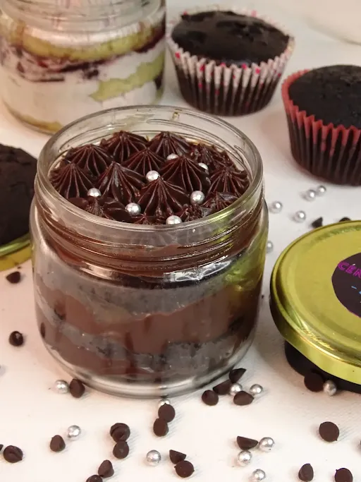 Intense Chocolate Truffle Cake Jar