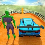 Cover Image of Baixar Acrobacias com carros de super-heróis: jogos de carros 1.07 APK