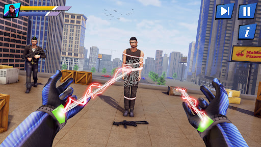 Screenshot Web Master Swing Rope Hero 3D