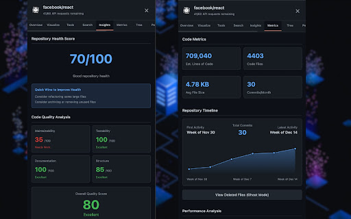 GitNav - GitHub Repository Navigator screenshot 2