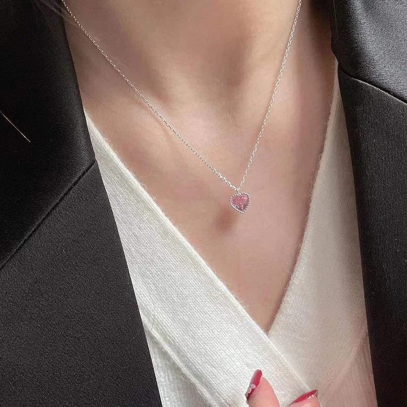 Title 2, Collier en argent sterling S925 Fashion Love Li...