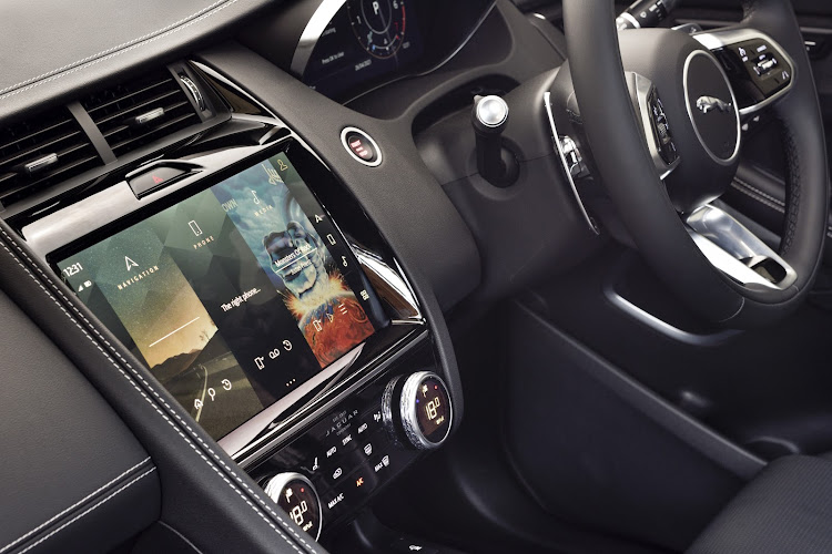 2021 E-Pace cabin is dominated by an 11.4-inch curved-glass HD touchscreen.