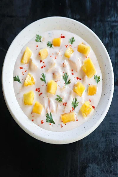 Pineapple Raita