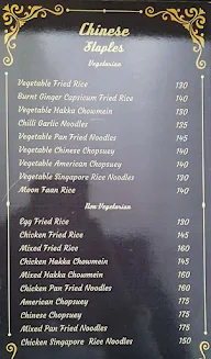 Maharani Darbar menu 2