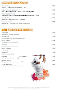 Quoin - Hotel Novotel menu 4