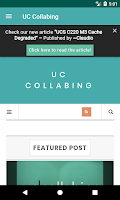 UC Collabing - Learning Never  Screenshot