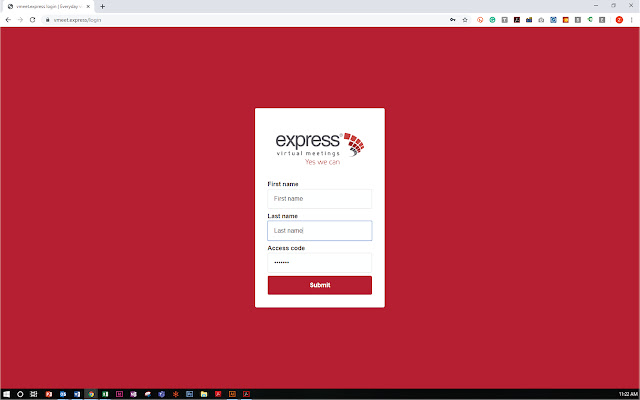 vmeet.express - screen sharing chrome extension