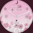 Dream Pink analog watch face icon