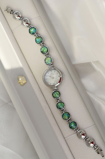 Title 5, Glow Rough Stone INS Malachite Colorful Womens...