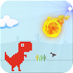 Cover Image of Download Dino T-Rex: Run Jump Chrome 1.2 APK