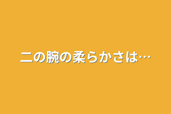 二の腕の柔らかさは…