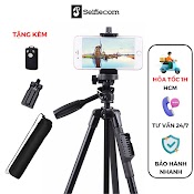 Chân Đế/ Tripod Điện Thoại Và Máy Ảnh Selfiecom Ttx 6218 - Phụ Kiện Đỡ Điện Thoại, Máy Ảnh Kèm Remote Và Kẹp Điện Thoại