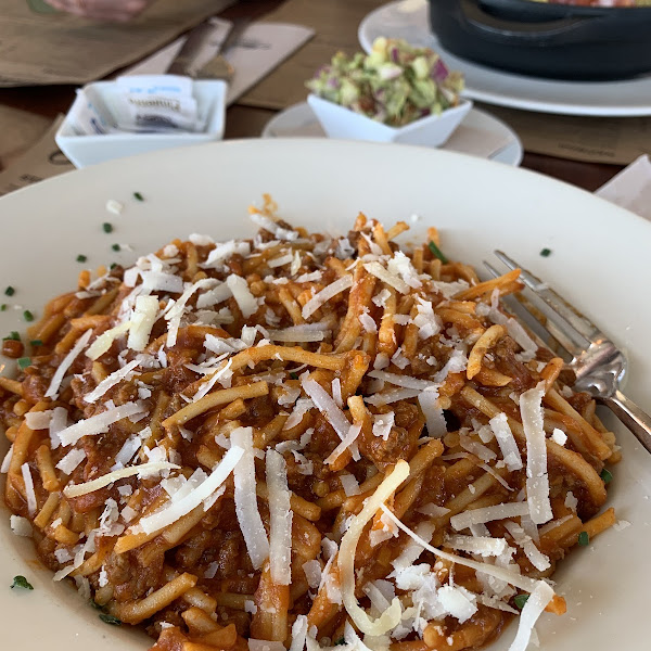 Chicken, mushroom & tomato GF pasta