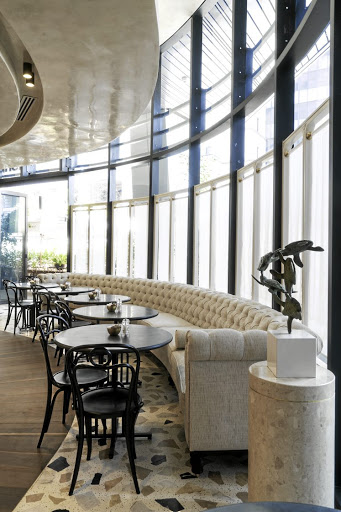 The elegant interiors of Tashas The Marc.