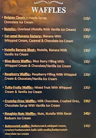 Waffle Garage menu 1