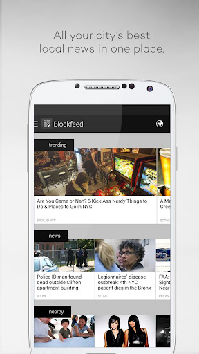 Blockfeed – the NYC news app