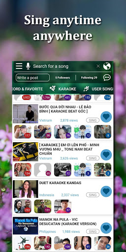 Screenshot Sing karaoke record karaoke