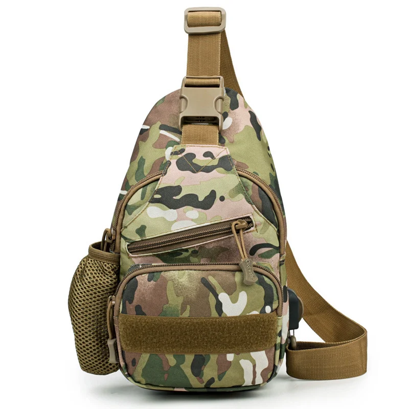Cool Walker canvas handtas voor heren, vrije tijd en ontspanning, nieuwe borsttas voor comfortabel en stijlvol dragen.
