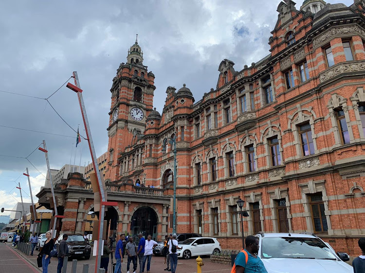 A stun grenade was reportedly detonated at the Pietermaritzburg City Hall on Monday.