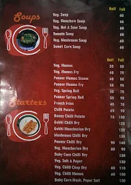 Red Chilli Chinese menu 2