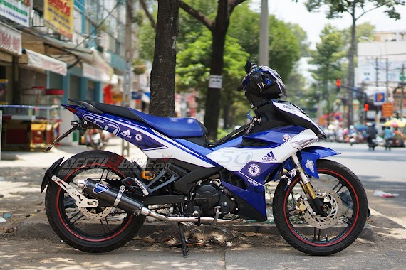 [Tem Đẹp Xịn] Tem Trùm Exciter 150 Blue Chelsea