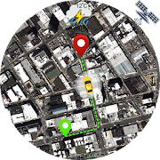 Earth Map Sattelite View -  Live Street View  Icon