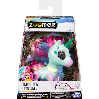 Синяя интерактивная игрушка Zoomer Счастливый единорог Breeze голубой Spin Master за 1 799 руб.