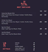 Best 4 Biryanis menu 1