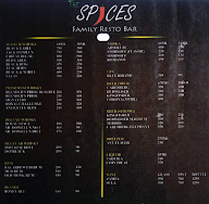 The Spices Fusion Dhaba menu 1