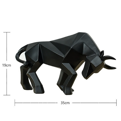Title 1, Modern bull home decoration