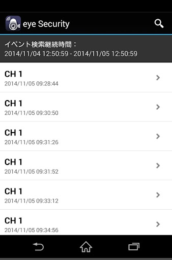 Screenshot eye Security