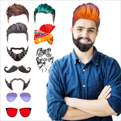 Man Hair Mustache Style  PRO : Boy Photo Editor