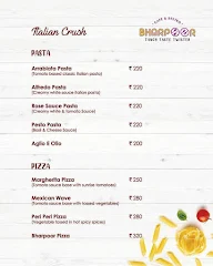 Bharpoor menu 3