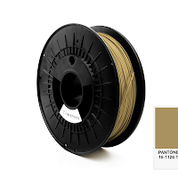 FiberForce Pantone (R) 16-1126 TPG PLA Filament - 1.75mm (0.75kg)