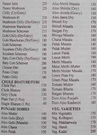 Hotel Balaji menu 7