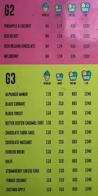 Gelato Vinto menu 4