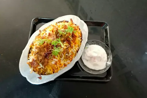 Boneless Buff Dum Biryani