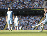 De Bruyne ouvre le score d'un génial coup franc