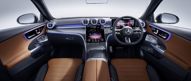 Futuristic and touch-operated digital screen dominates the cockpit. Picture: SUPPLIED