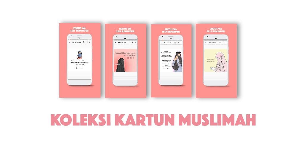  Gambar  Kartun  Muslimah  Cantik  Dan  Imut  Hitam Putih Info 