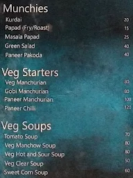 Hotel Gavraan menu 4