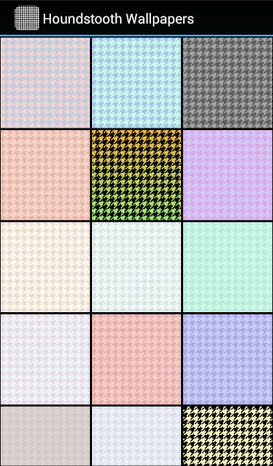 Screenshot Houndstooth Wallpapers