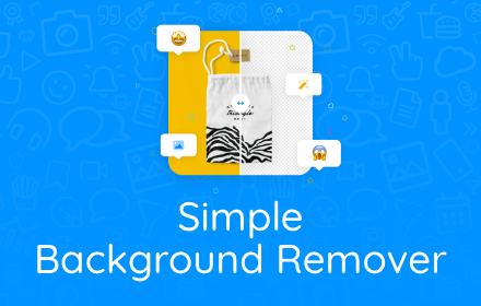 Simple Background Remover by Xidras.io small promo image