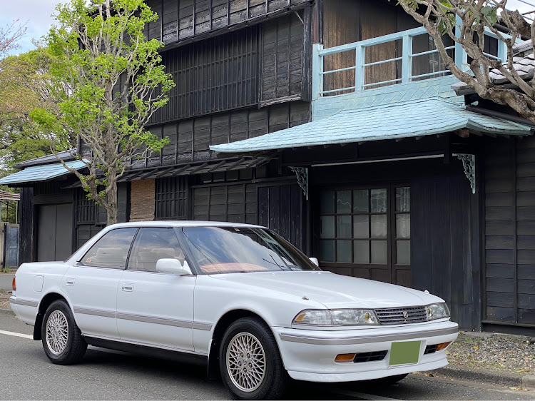 マークIIのバブル時代カー・gx81マークII・昭和レトロ・ノーマル車 ...