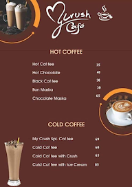 Cafe Crush menu 1